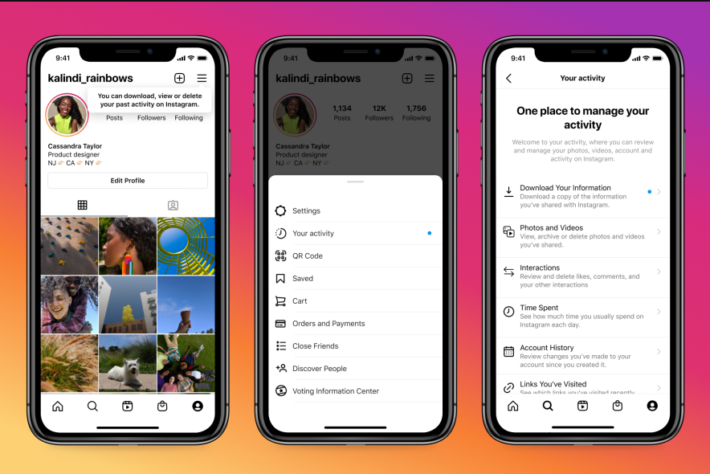 Як я можу закрити свій Instagram
