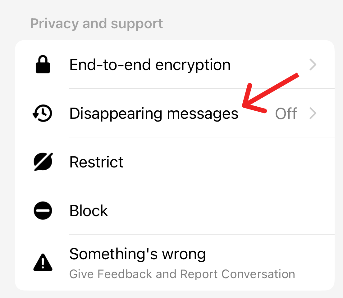 Зникаючі повідомлення