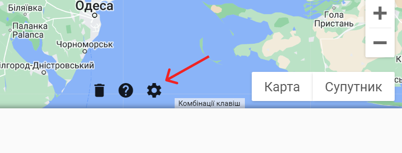 «Карта» і «Супутник»