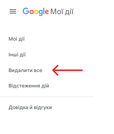 Видалити все
