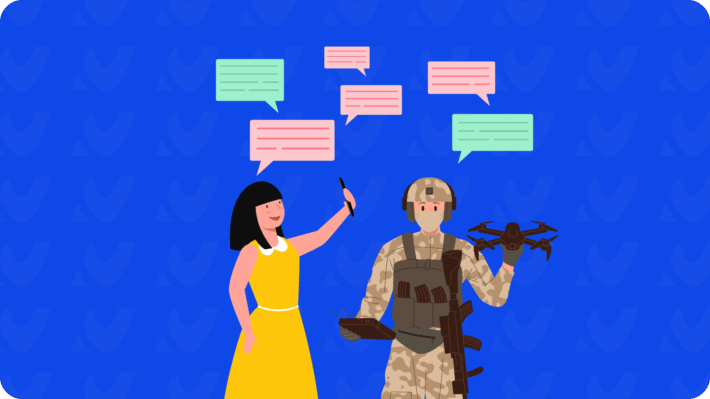 Помилки у соцмережах під час переписки з військовими